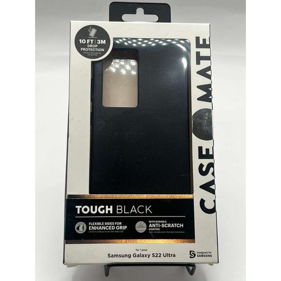 Case-Mate Tough Case for Samsung Galaxy S22 Ultra Shock Absorbing Durable Grip - Picture 1 of 3